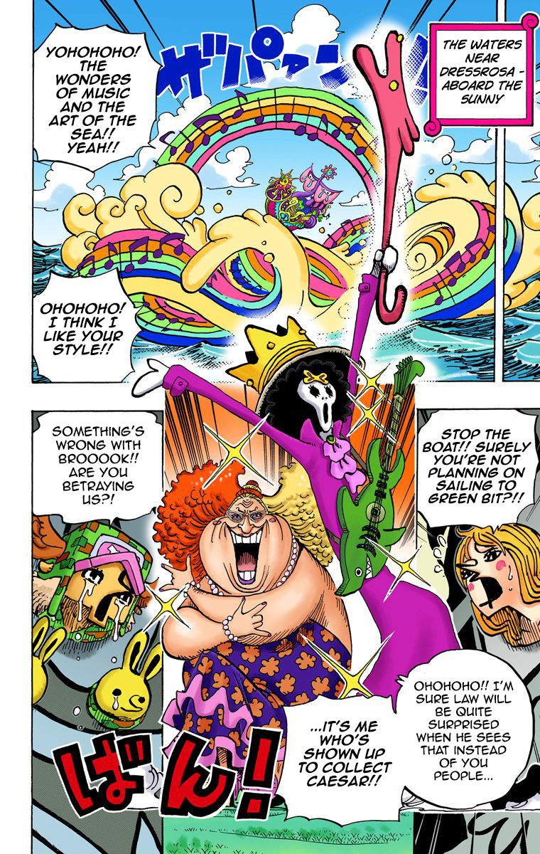 One Piece - Digital Colored Comics Chapter 722 19